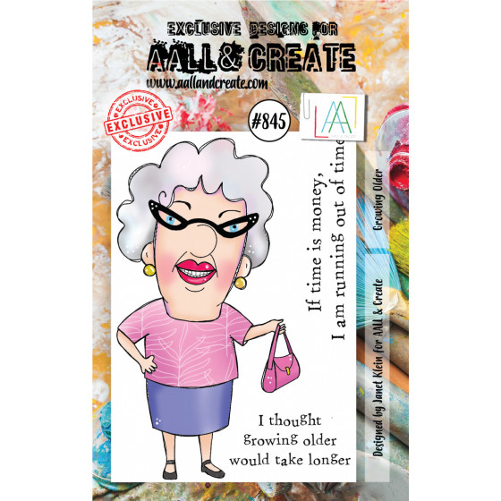 AALL and Create Stamp Set - 845 - Growing Older 