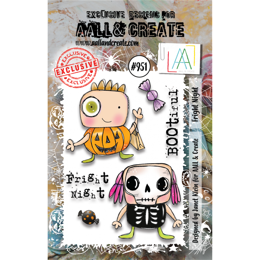 AALL and Create - 951- A7 Stamp - Fright Night 