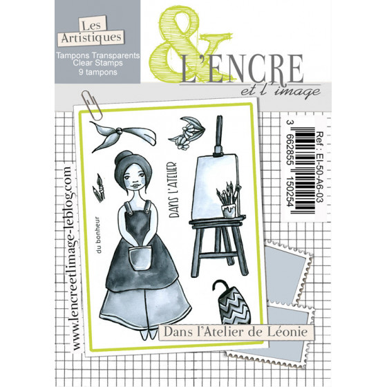 Clear Stamp - In Leonie's Art Room - L'Encre et l'Image 