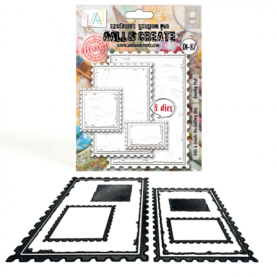 DI-087 - Die-Cutting Die Set - Quirky Post - AALL and Create 