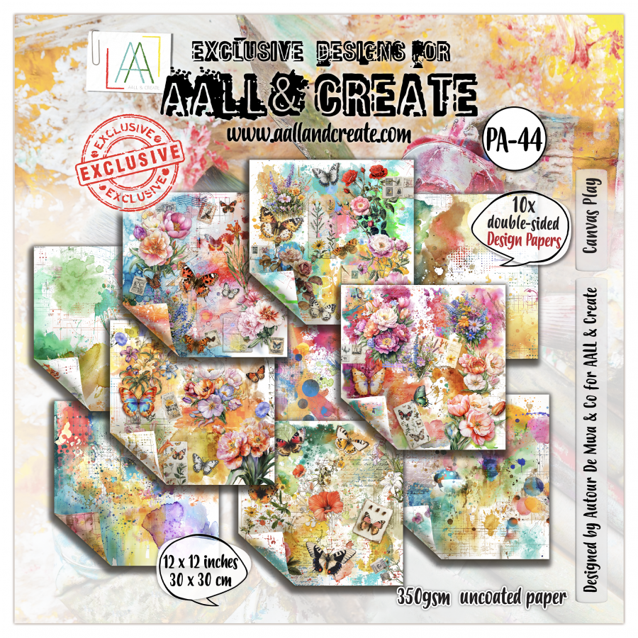 AALL and Create : Paper Pad 44 - Canvas Play 