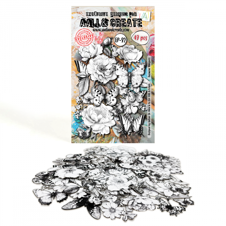 AALL and Create : Ephemera 092 : Anemone Whispers 