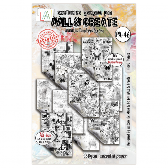 AALL and Create : Paper Pad 46 - Herb Traces
