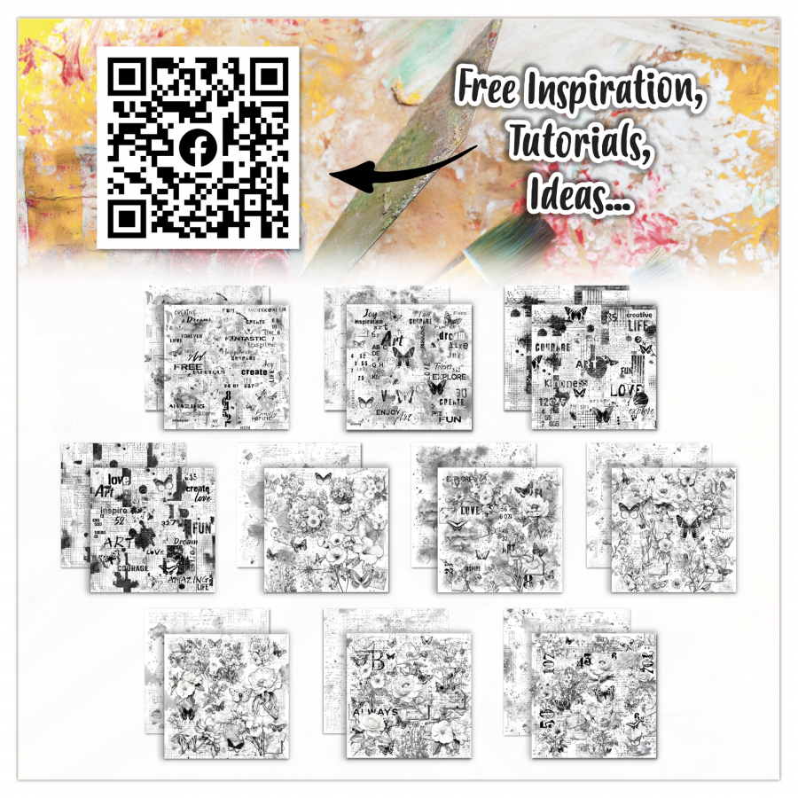 AALL and Create : Paper Pad 47 - Graph Paper Garden 
