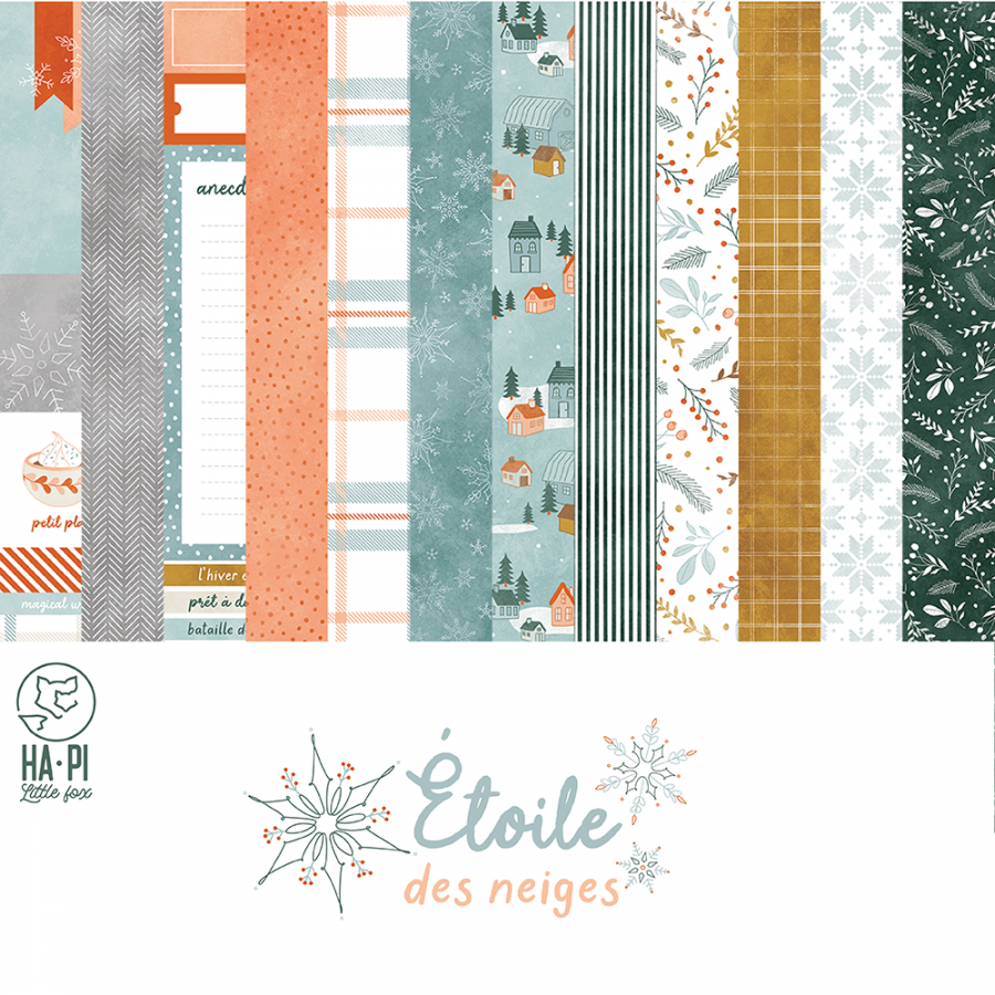 Collection kit Etoile des neiges - HA PI Little Fox 