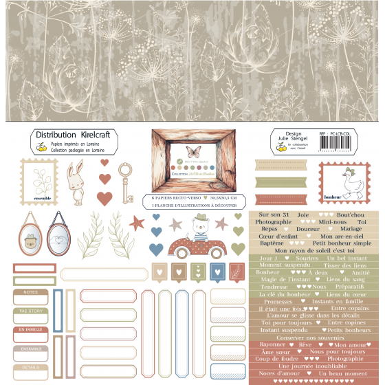 Collection La clé du Bonheur - Mes Ptits Ciseaux 