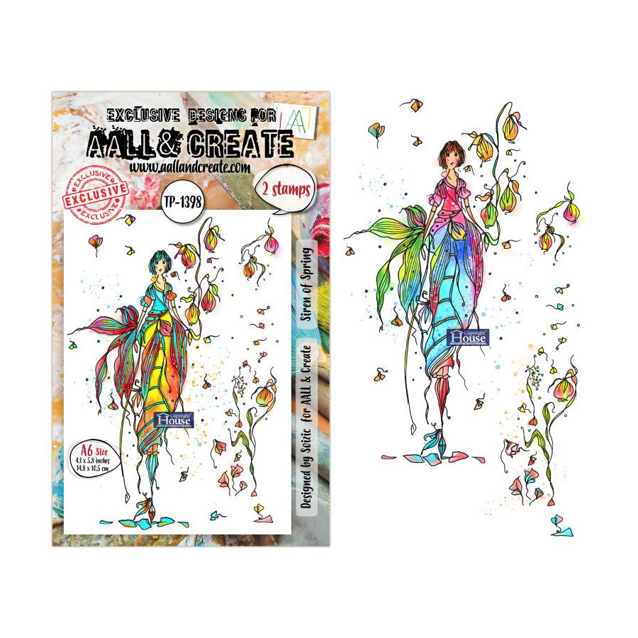 Tampon Clear - 1398 -Siren of Spring 