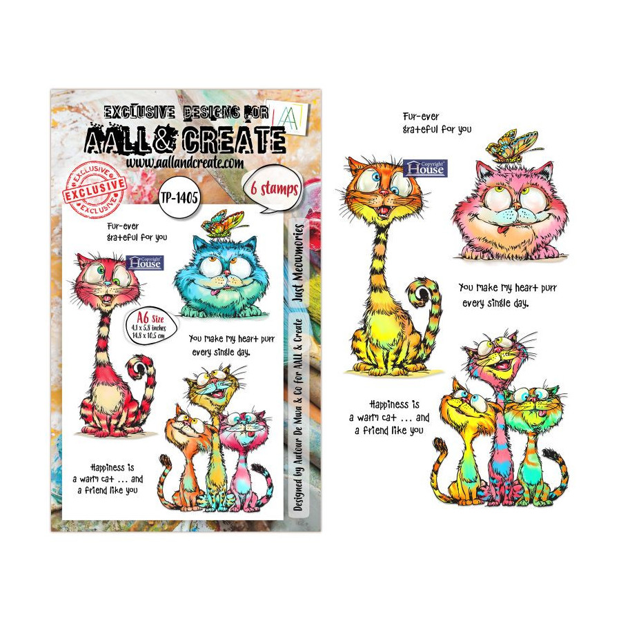 Tampon Clear - 1405 -Just Meowmories 