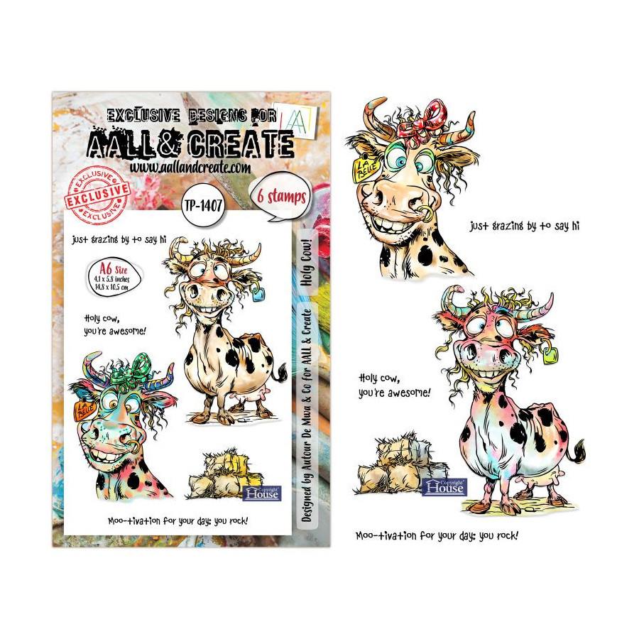 Tampon Clear - 1407 -Holy Cow! 