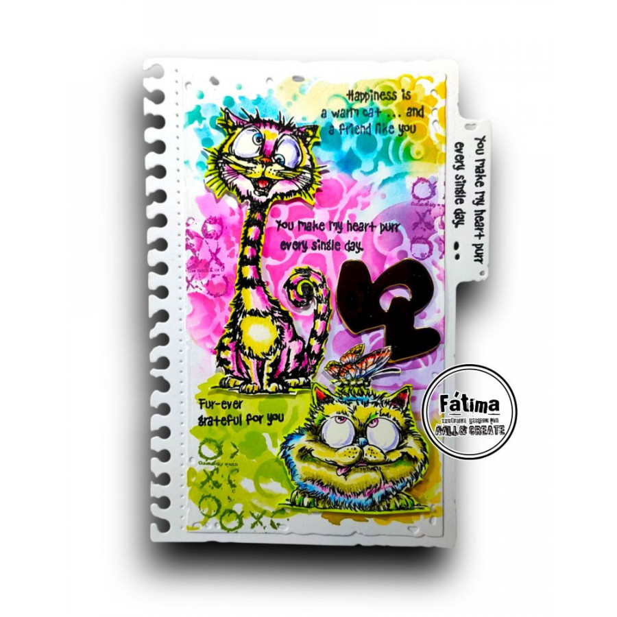 Tampon Clear - 1405 -Just Meowmories 