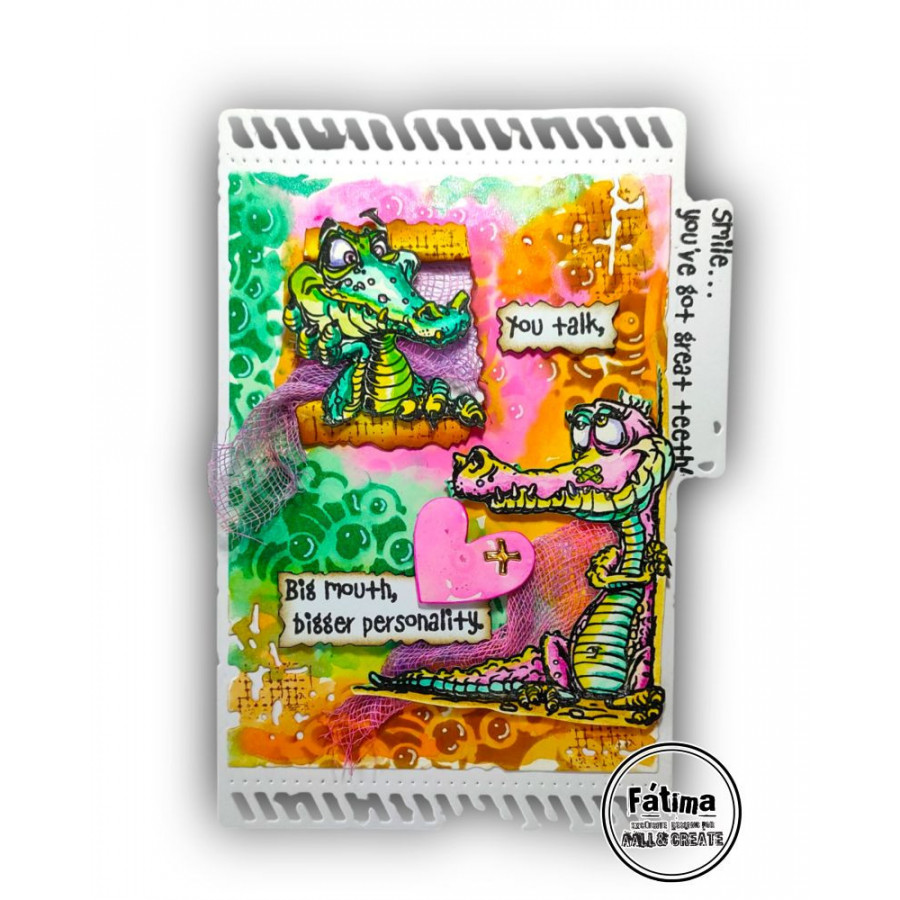 Tampon Clear - 1411 -Beware the Smile 