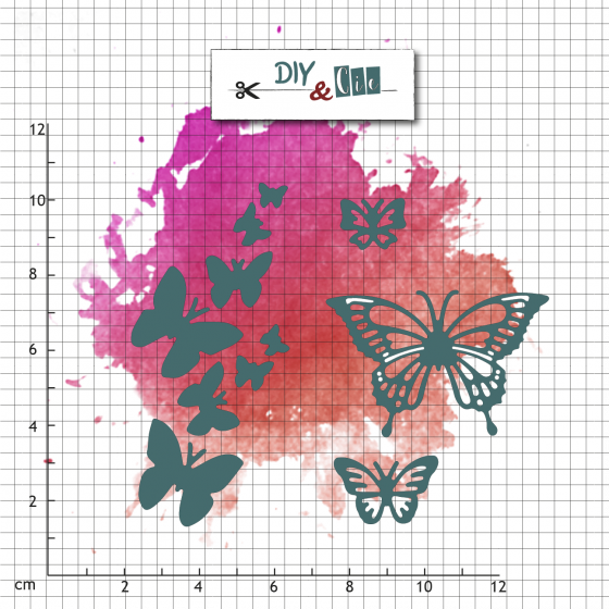 Die set: Butterflies - DIY and Co. 
