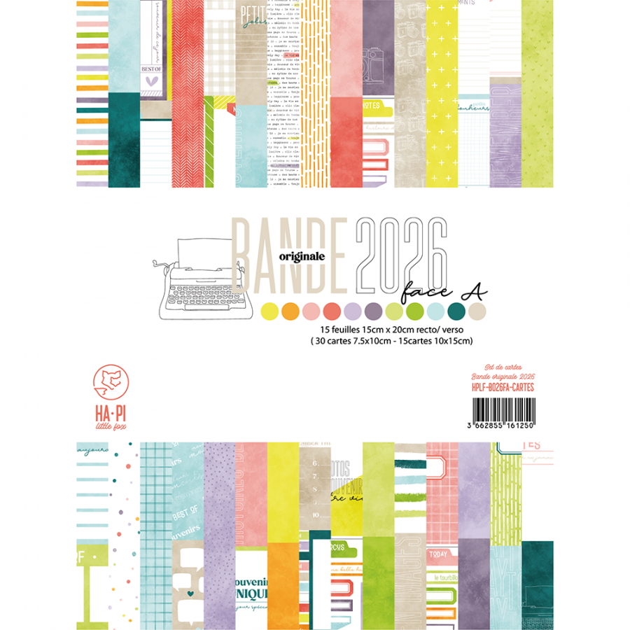 Cards set Bande originale 2026 face A - HA PI Little Fox 