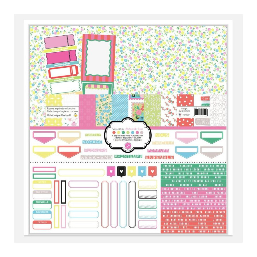 Collection Mademoiselle Souris - Mes Ptits Ciseaux 