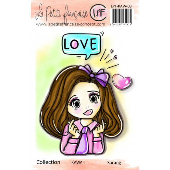 Tampon clear : Collection Kawaii - Sarang - La Petite Francaise 