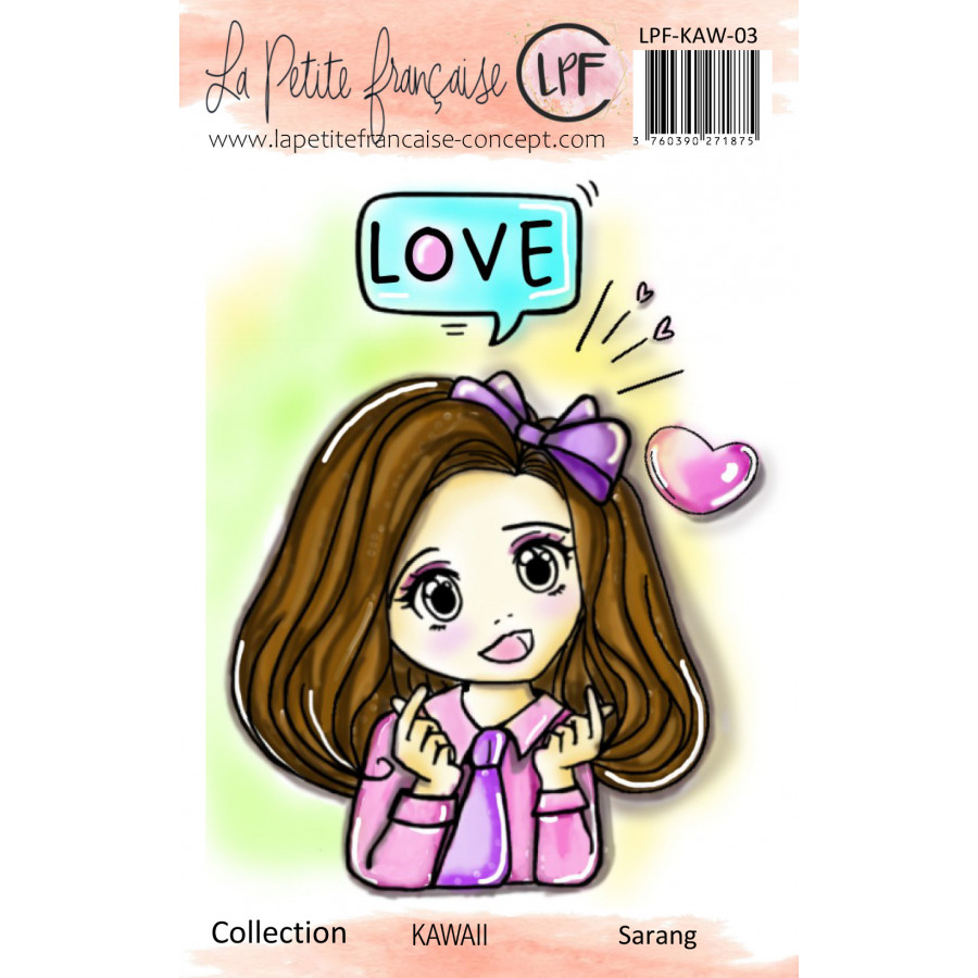 Tampon clear : Collection Kawaii - Sarang - La Petite Francaise 