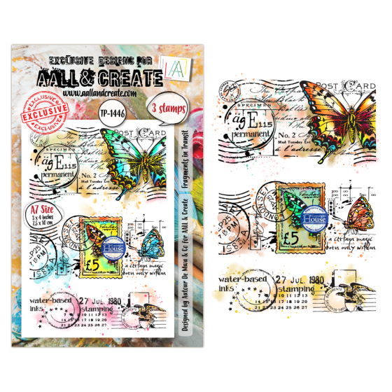 Tampon Clear - 1446 - Fragments in Transit - AALL and Create 