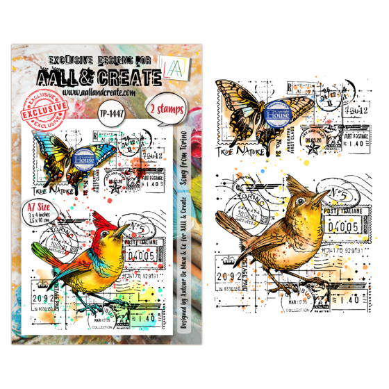 Tampon Clear - 1447 - Song from Torino - AALL and Create 