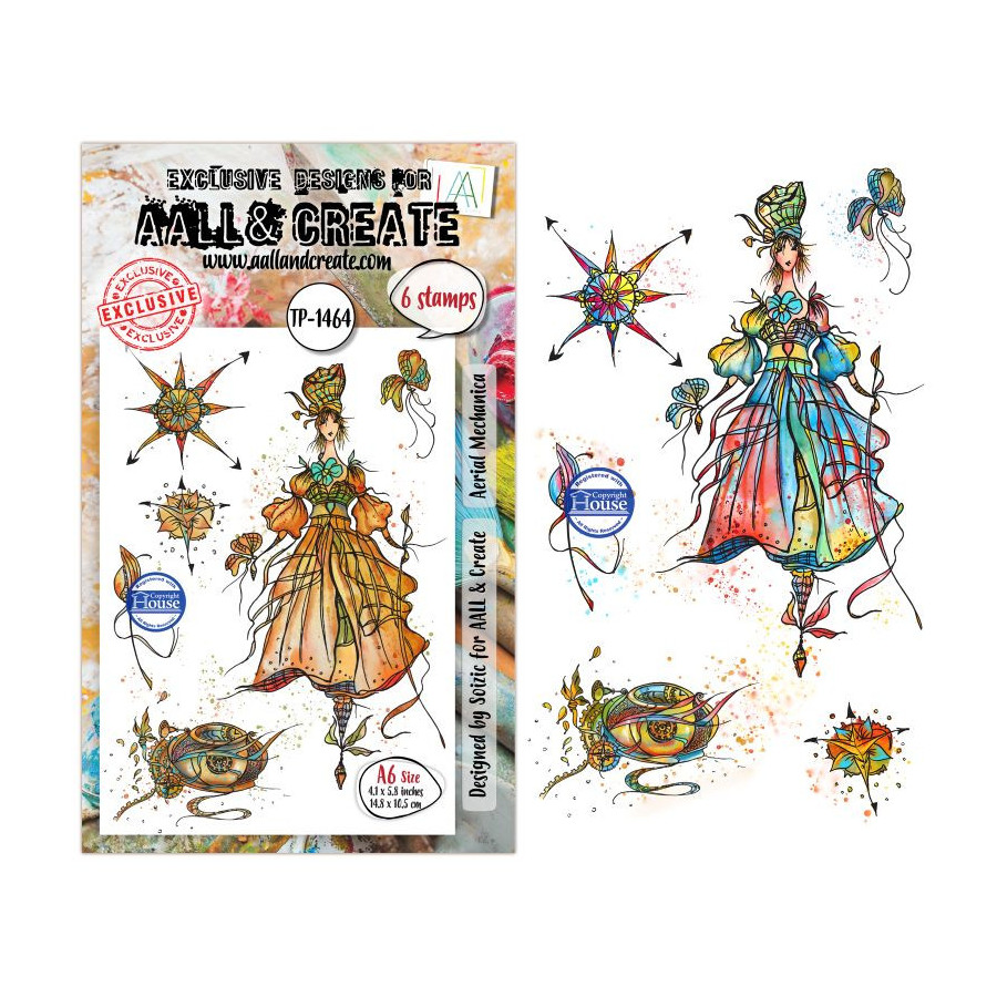 Tampon Clear - 1464 - Aerial Mechanica - AALL and Create 