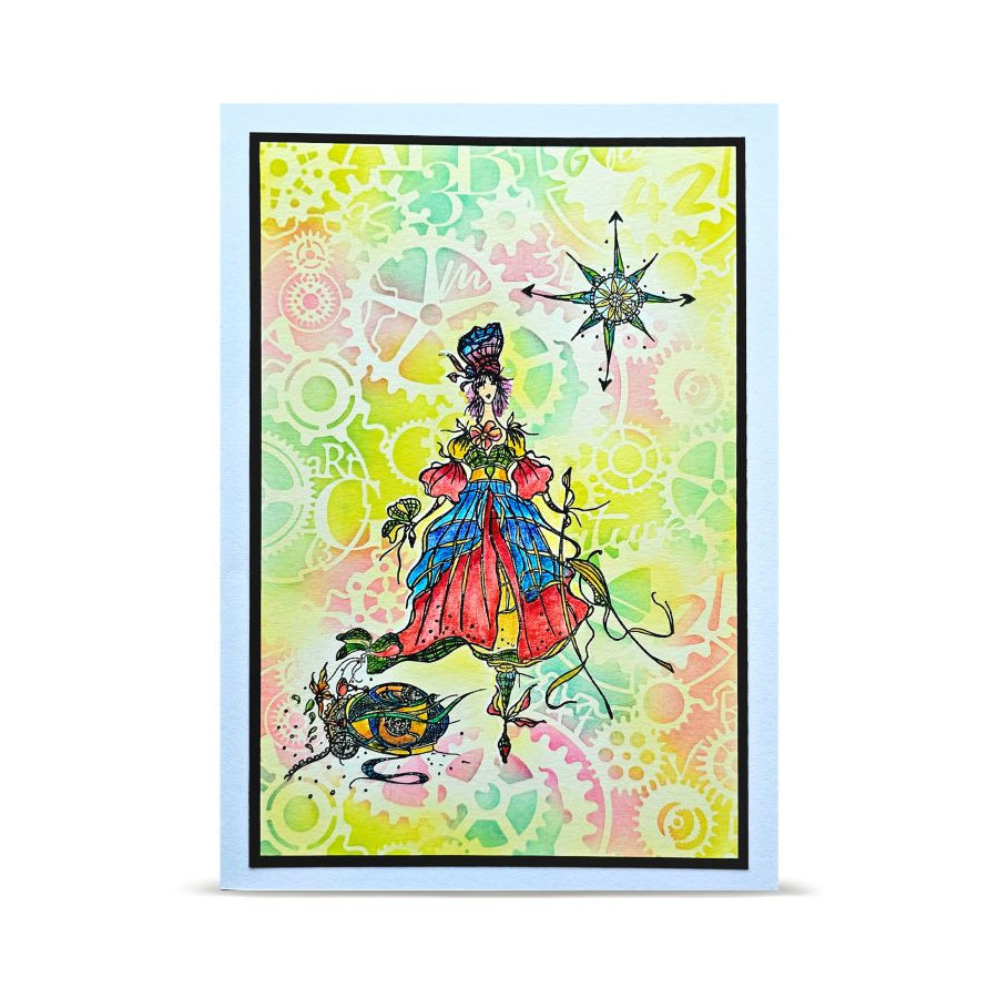 Tampon Clear - 1464 - Aerial Mechanica - AALL and Create 
