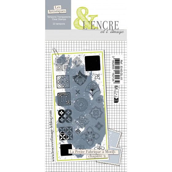 Tampon clear - La Petite Fabrique à Motifs 2 - L'Encre et l'Image 