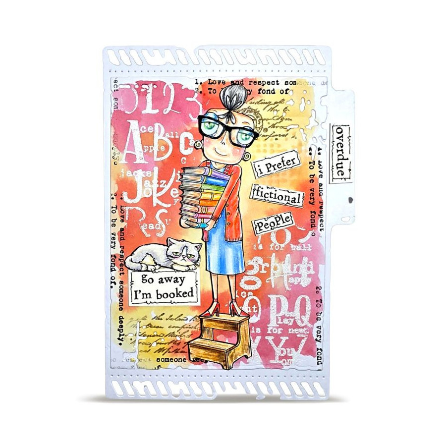 Tampon Clear - 1433 - Dee is Booked - AALL and Create 