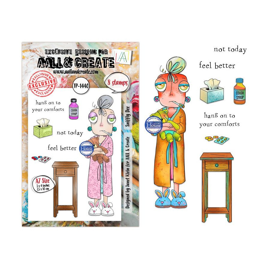 Tampon Clear - 1440 - Sniffly Dee - AALL and Create 
