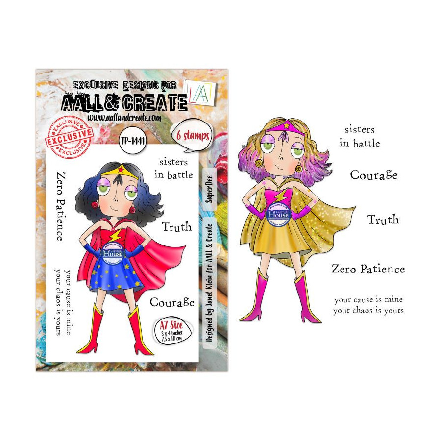 Tampon Clear - 1441 - SuperDee - AALL and Create 