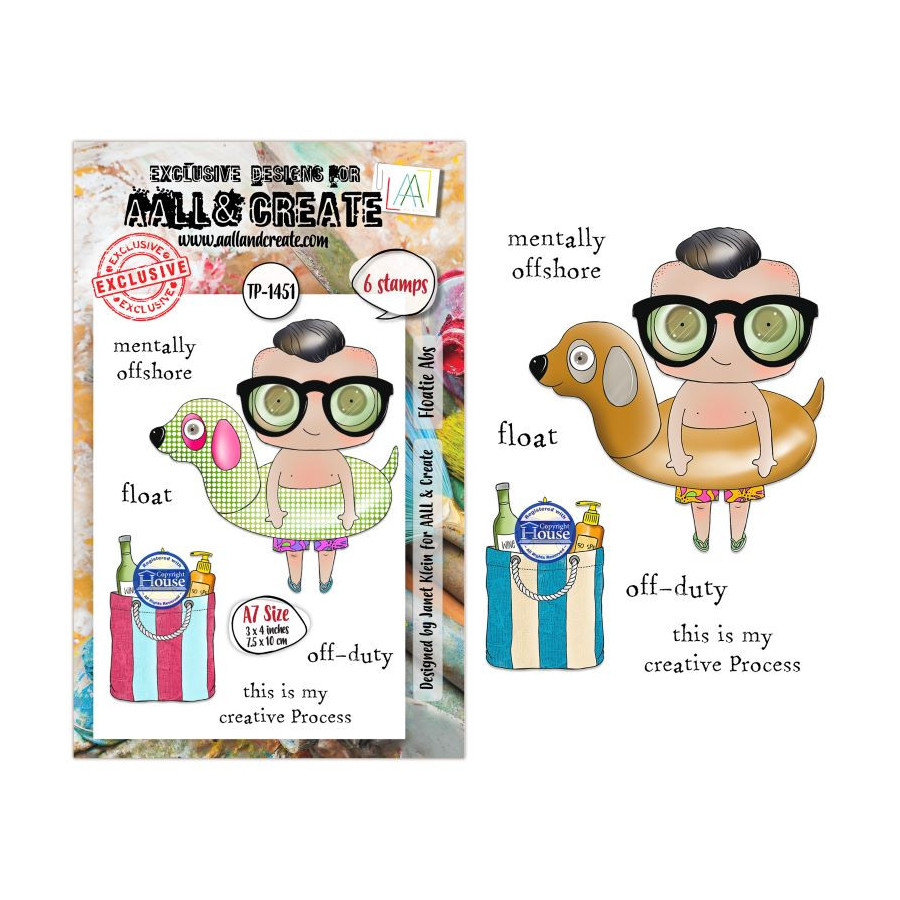 Tampon Clear - 1451 - Floatie Abs - AALL and Create 