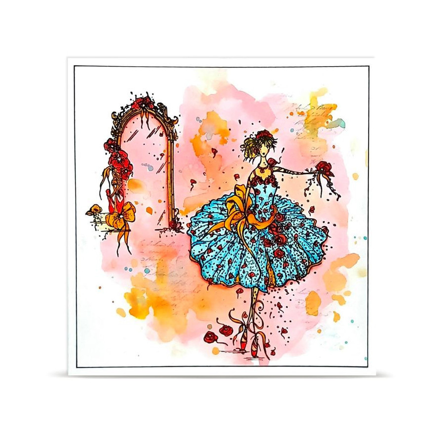 Tampon Clear - 1483 - Rose Ballet - AALL and Create 