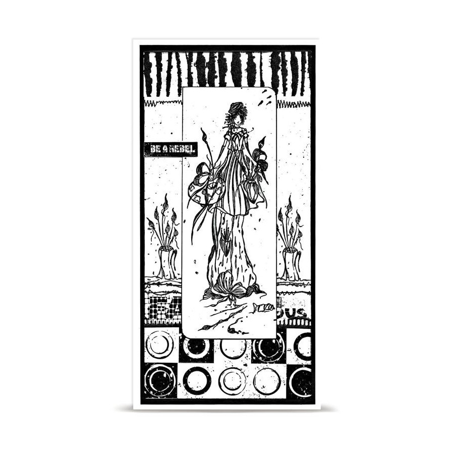 Tampon Clear - 1485 - Brush Dreams - AALL and Create 