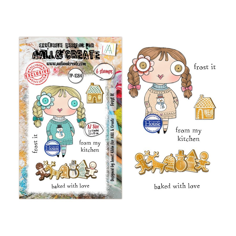 Tampon Clear - 1384 - Frost It - AALL and Create 
