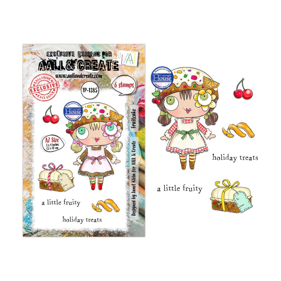 Tampon Clear - 1385 - Fruitcake - AALL and Create 