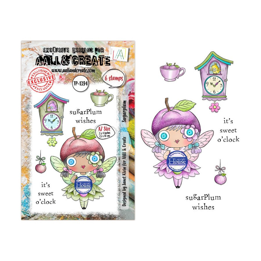Tampon Clear - 1394 - Sugarplum - AALL and Create 