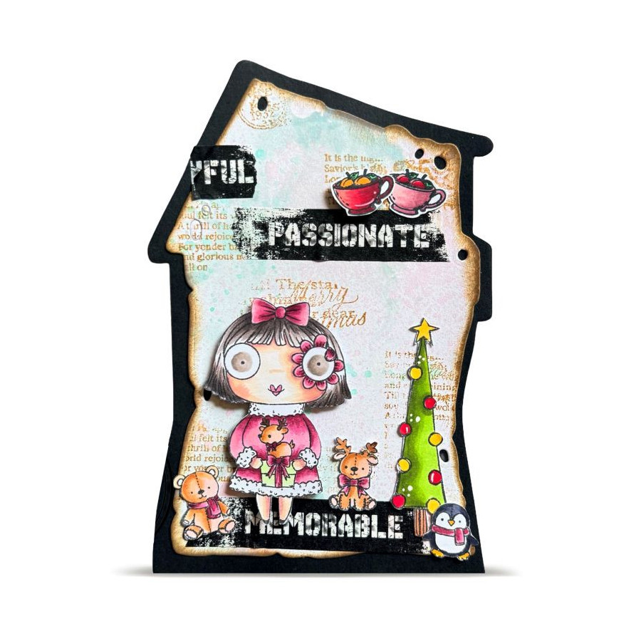 Tampon Clear - 1392 - North Pole Toy Company - AALL and Create 