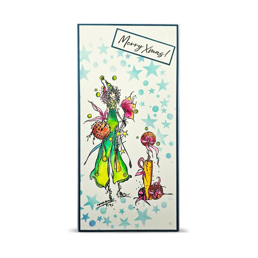 Tampon Clear - 1470 - Aerial Carol - AALL and Create 