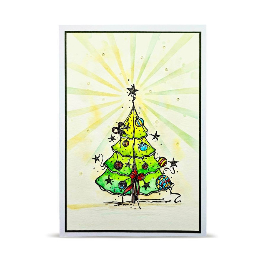 Tampon Clear - 1471 - Floating Fir - AALL and Create 