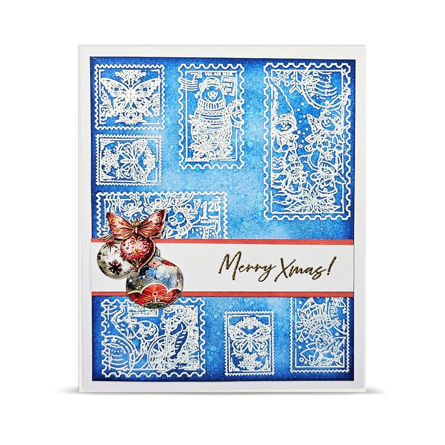 Tampon Clear - 1491 - Postmarked Joy - AALL and Create 
