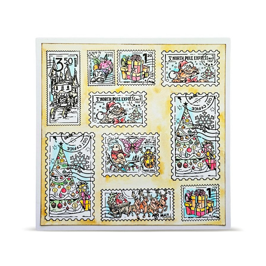 Tampon Clear - 1492 - Stamped Wishes - AALL and Create 