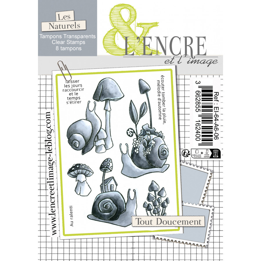 Tampon clear - Tout Doucement - L'Encre et l'Image 