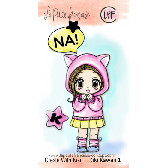 Tampon clear : Collection Create with Kiki - Kiki Kawaii 1- La Petite Francaise 
