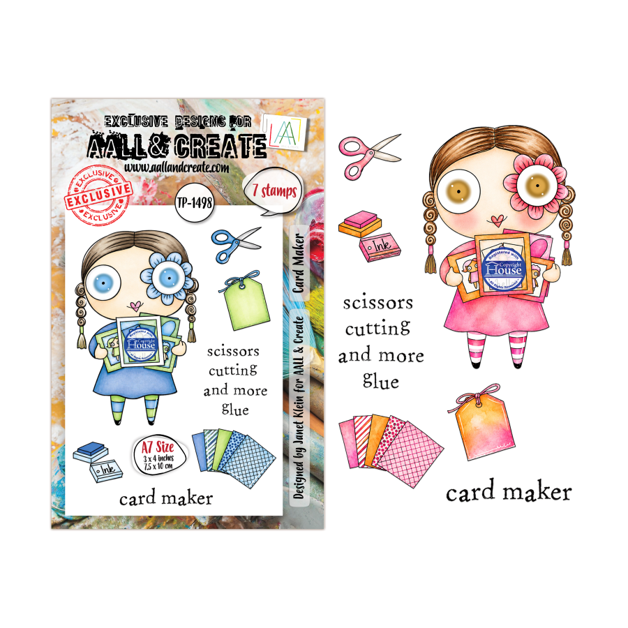 Tampon Clear - 1498 - Card Maker - AALL & Create 