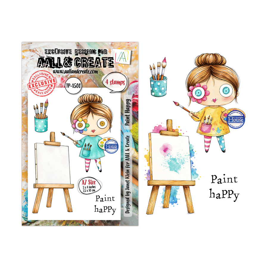 Tampon Clear - 1500 - Paint Happy - AALL & Create 
