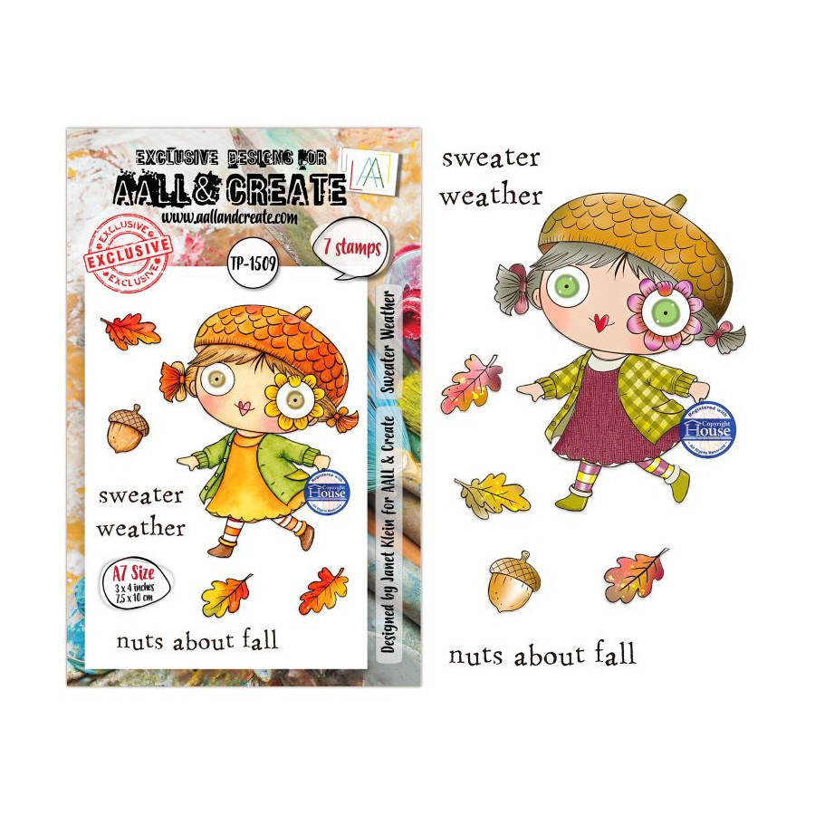 Tampon Clear - 1509 - Sweater Weather - AALL and Create 