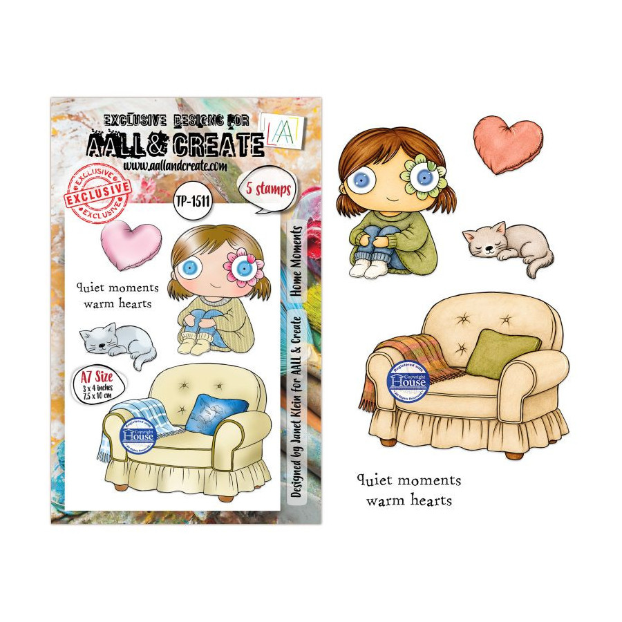 Tampon Clear - 1511 - Home Moments - AALL and Create 