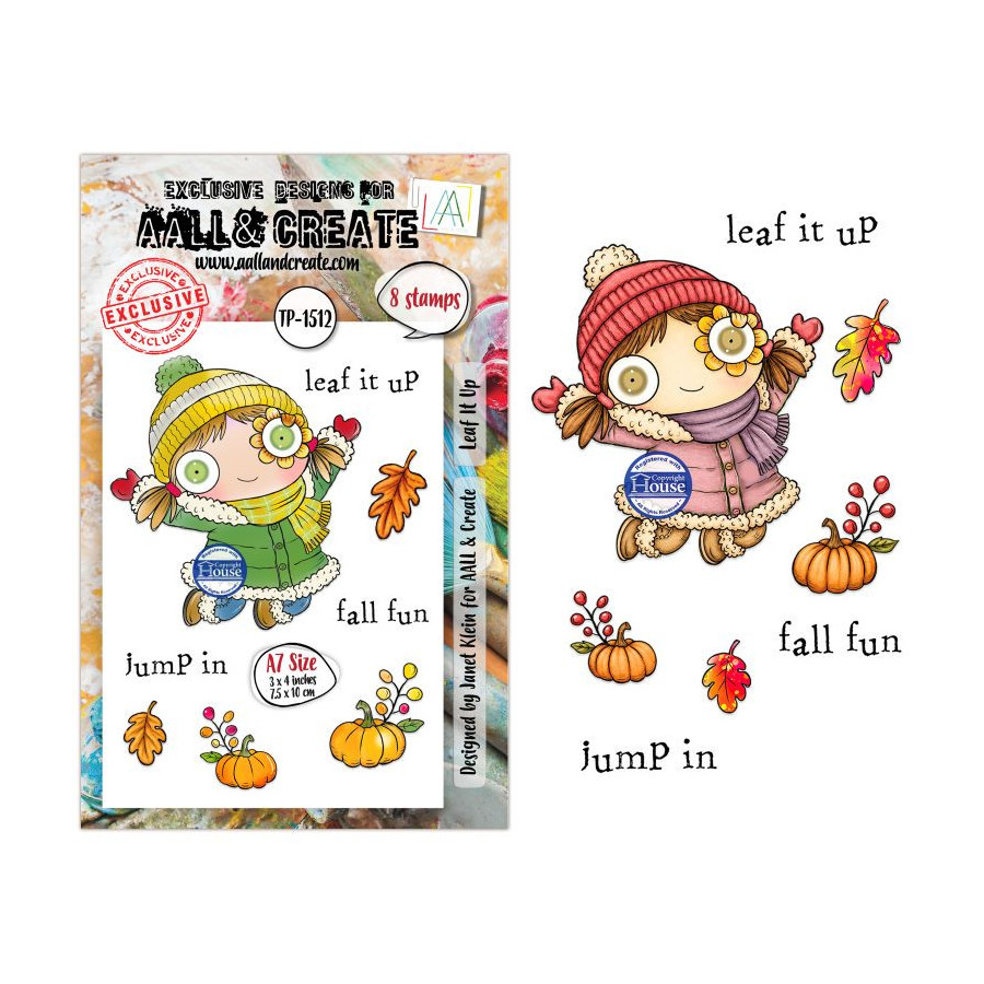 Tampon Clear - 1512 - Leaf It Up - AALL and Create 