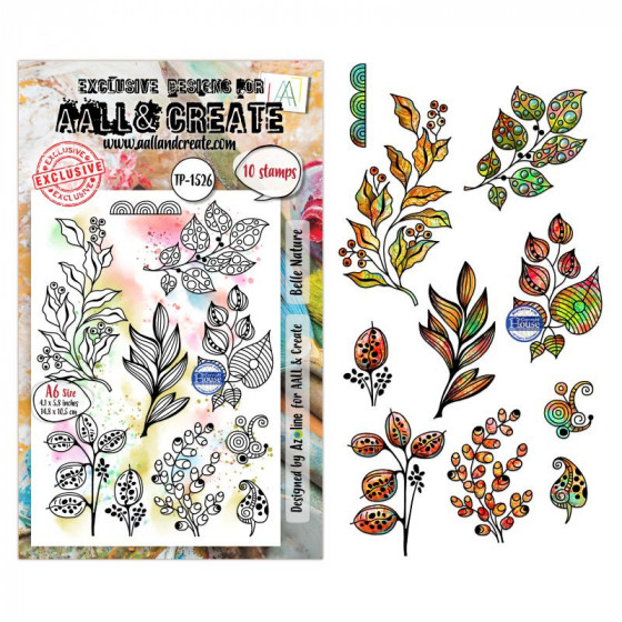 Tampon Clear - 1526 - Belle Nature - AALL and Create 