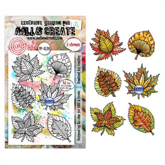Tampon Clear - 1528 - Tombent Les Feuilles - AALL and Create 