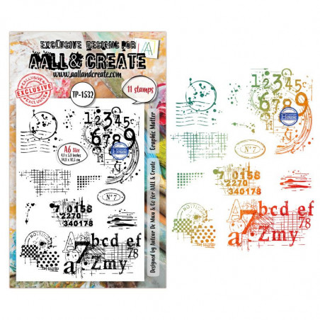 Tampon Clear - 1532 - Graphic Matter - AALL and Create 