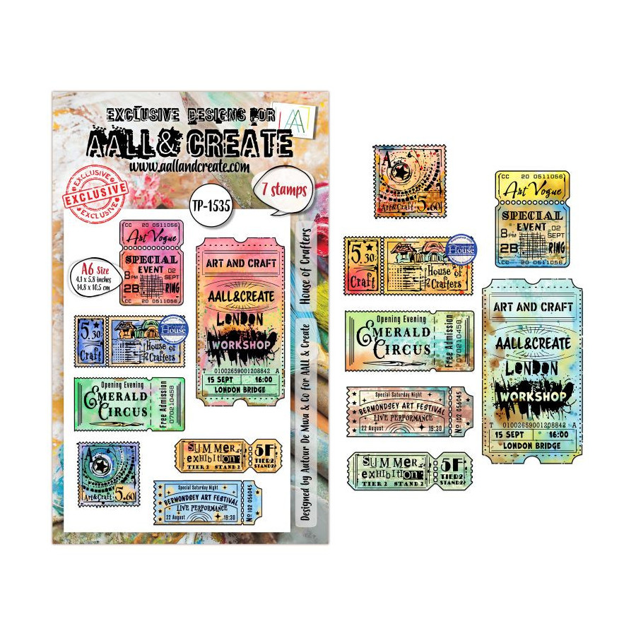 Tampon Clear - 1535 - House of Crafters - AALL and Create 